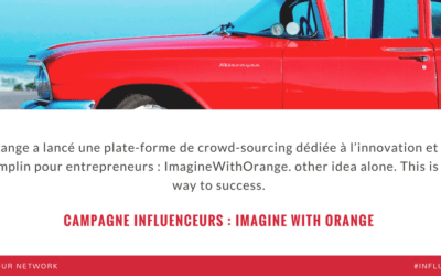 ValueYourNetwork opinion Tech influencers campaign: Orange
