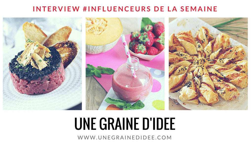 Une Graine d’idée influenceur culinaire