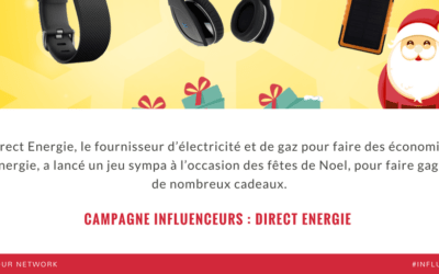 Recensione ValueYourNetwork Campagna per influencer sullo stile di vita: Direct Energie