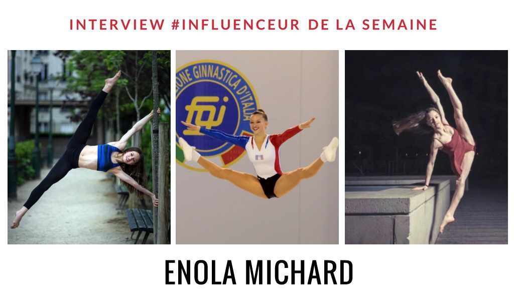 Enola Michard influenceur danse gymnastique