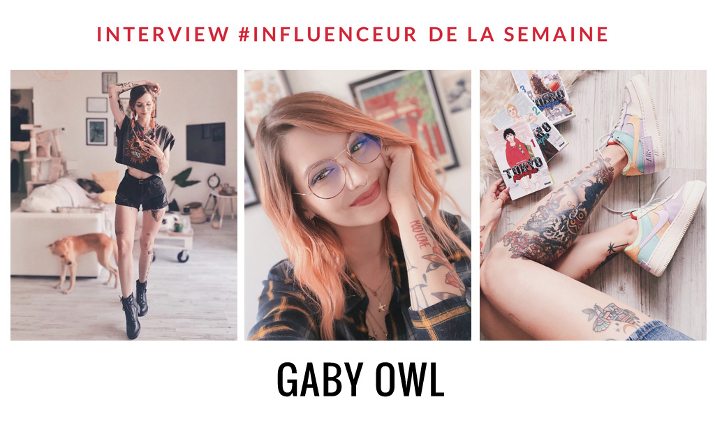 Gaby Owl influenceuse mode et beauté