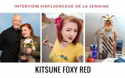 Kitsune Foxy, influencer e collezionista geek rosso