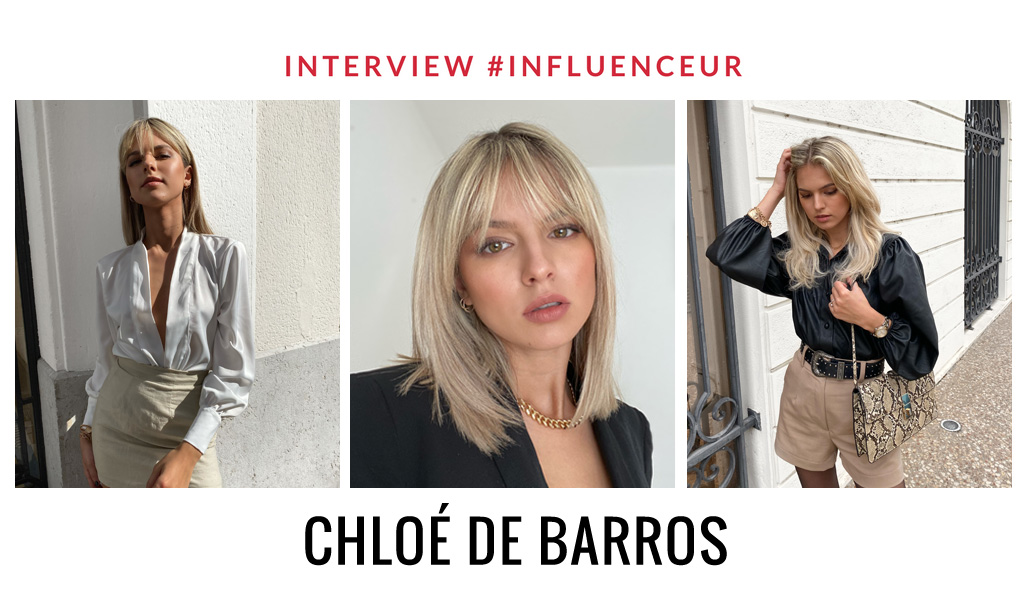 Chloé De Barros influenceuse mode et beauté