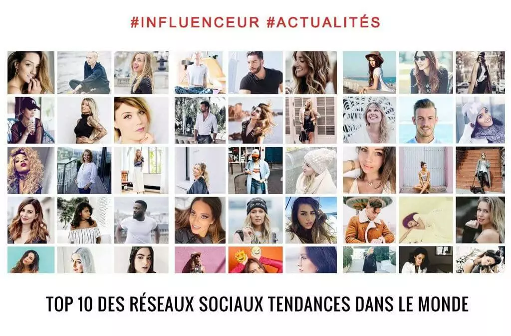 Top 10 des réseaux sociaux tendance