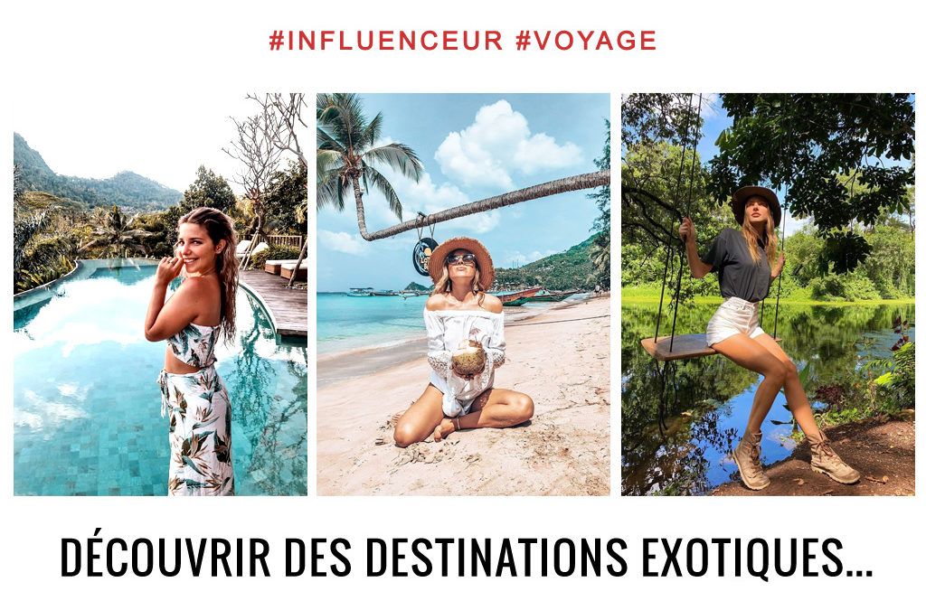 top influenceur voyage