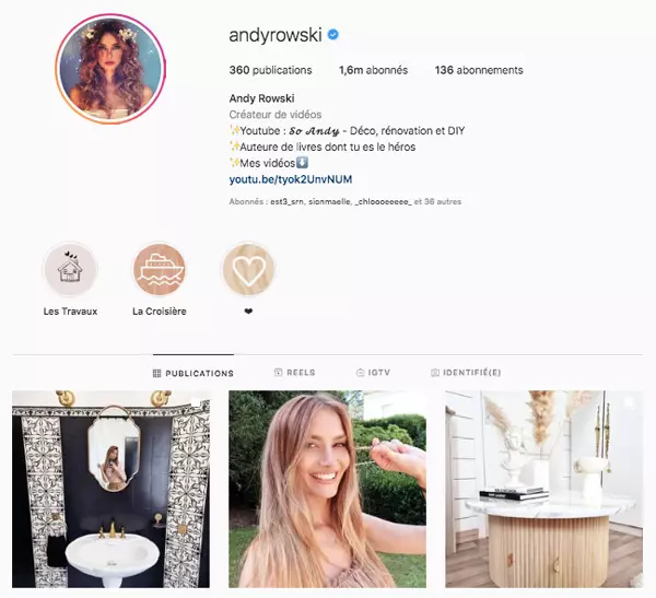 andyrowski top influenceurs france