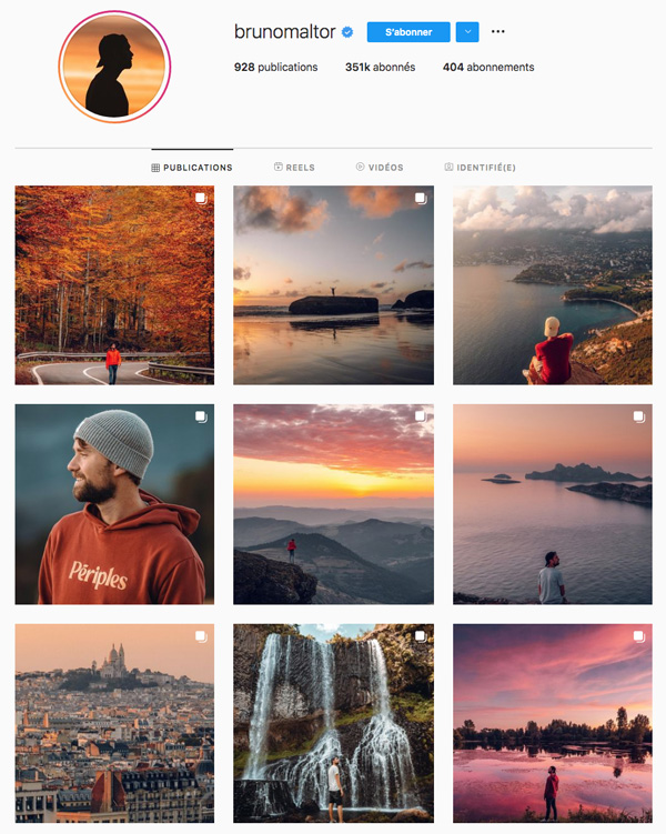 Top 10 influenceurs Voyage instagram France