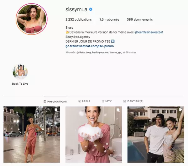 sissymua top influenceurs france