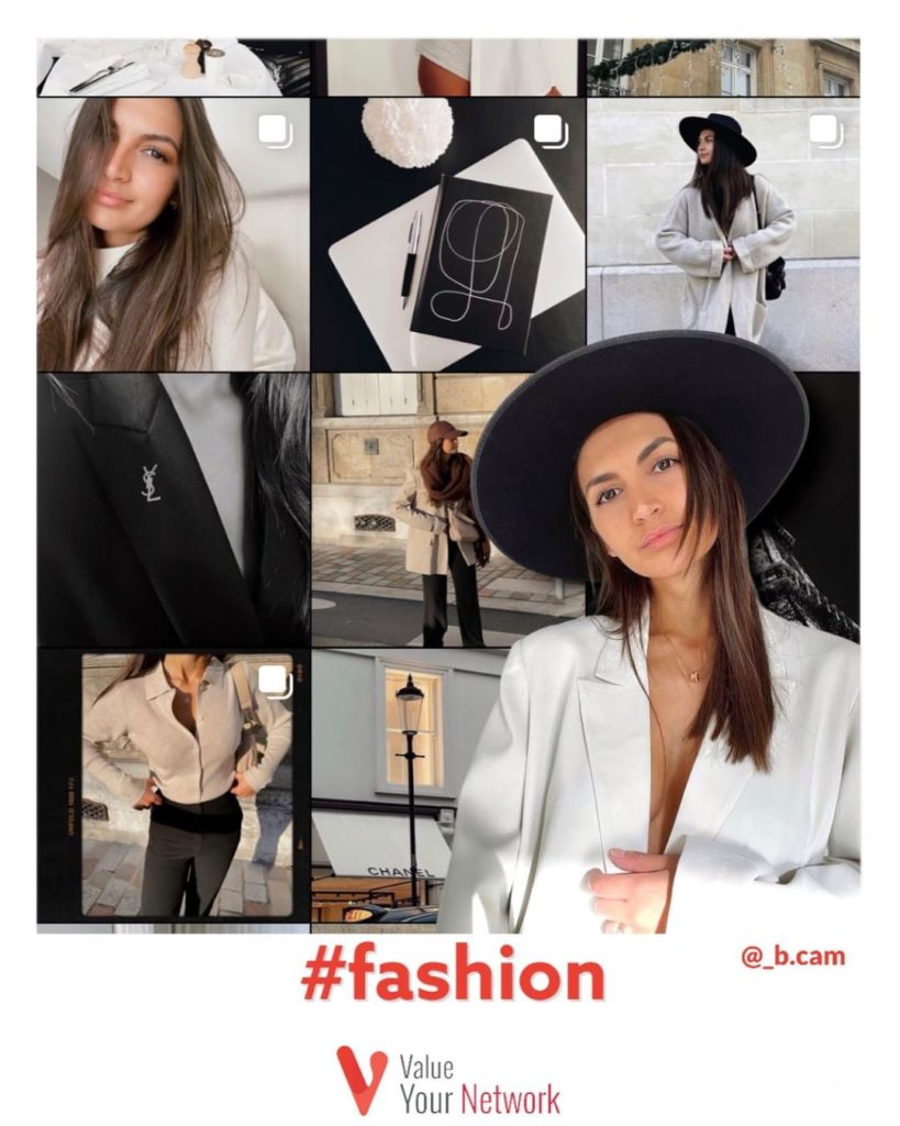 Top influenceuses mode instagram janvier