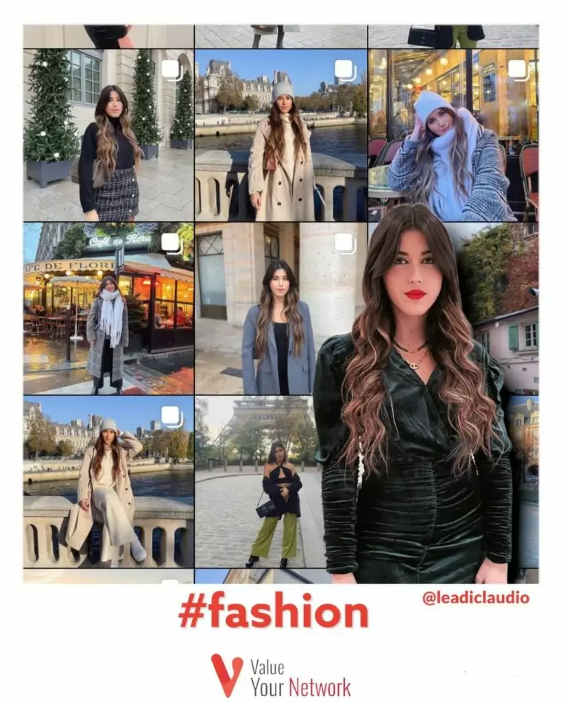 Top influenceuses mode instagram leadiclaudio