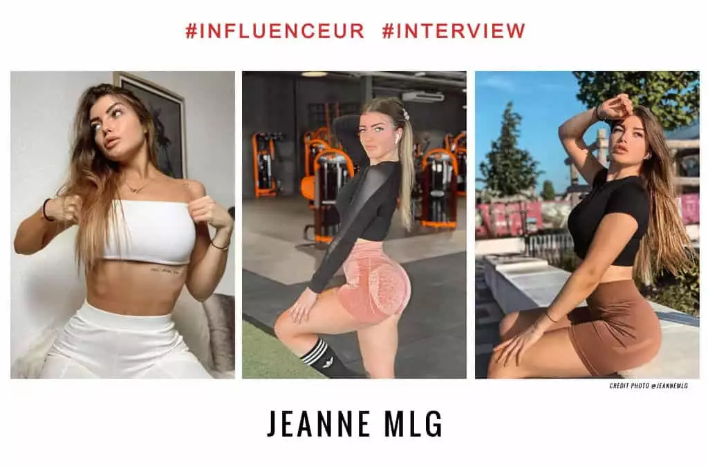 Jeanne mlg influenzatrice di sport e fitness