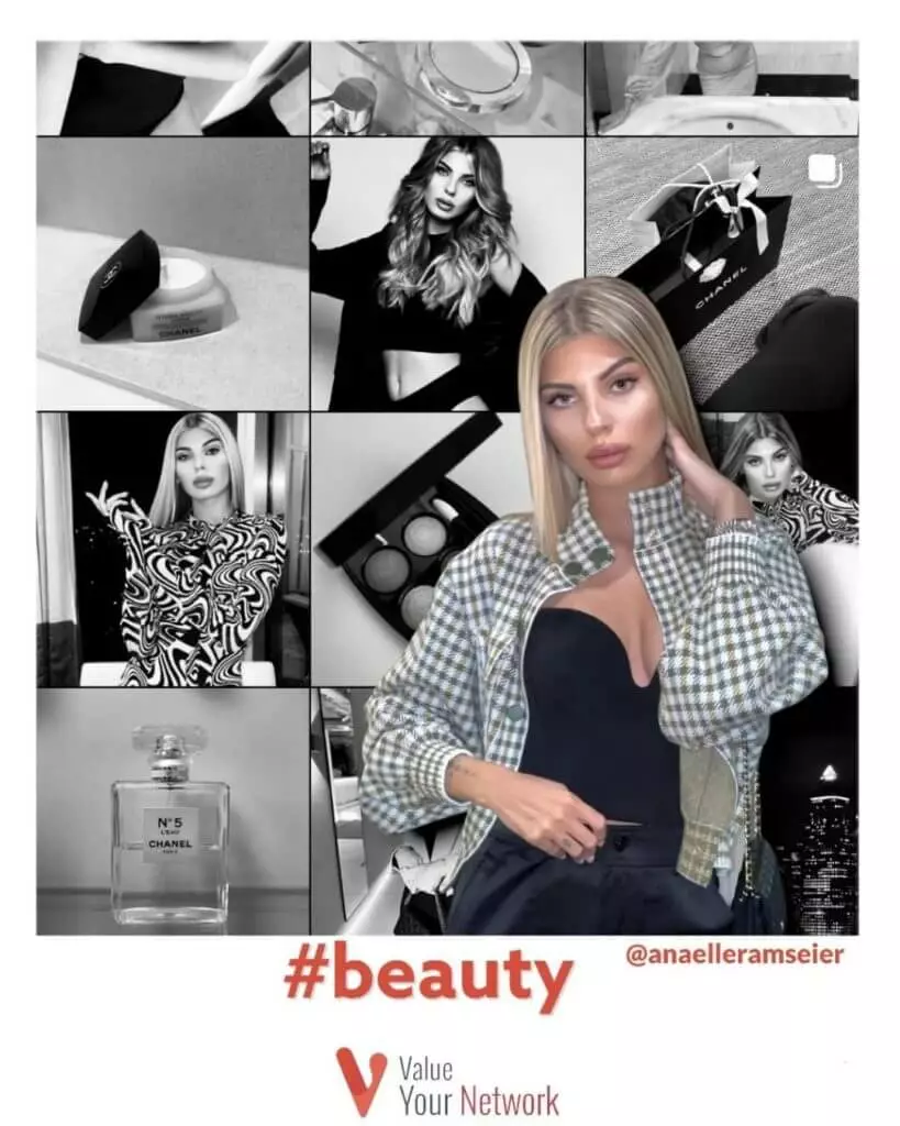 top influenceur beauté anaelle