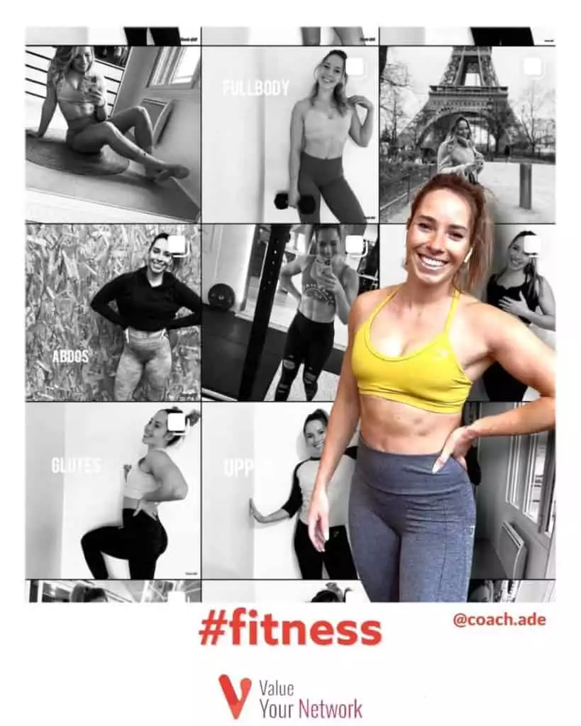 Top influenceurs fitness instagram coach ade