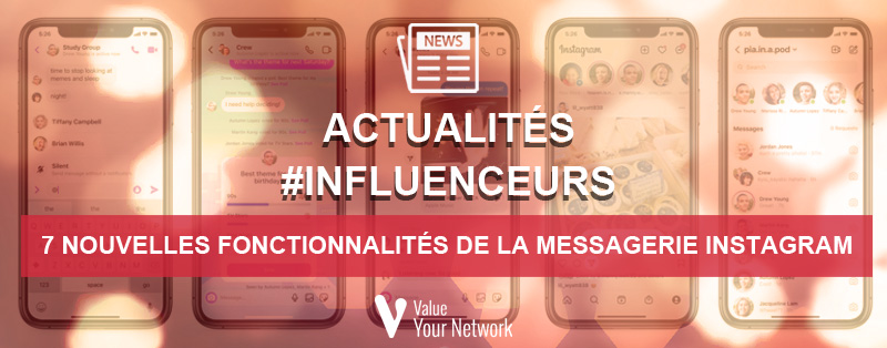 L&rsquo;actualité des influenceurs