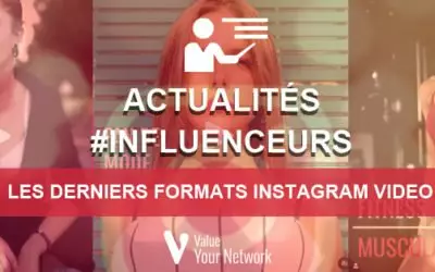 Les derniers formats instagram video
