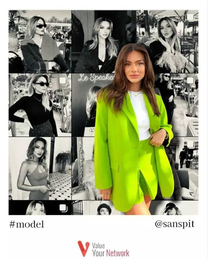 Top influenceuse modèle photo mannequin sanspit