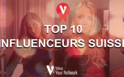 Top 10 influenceurs Suisse