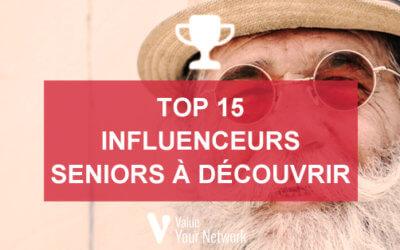 Top 15 influenceurs seniors à découvrir