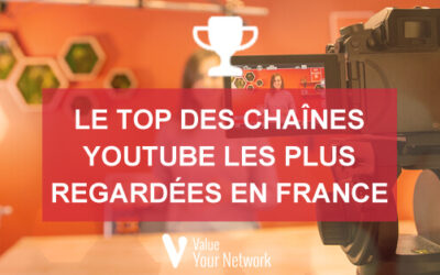 Top French YouTube channels