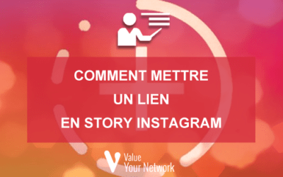 Comment mettre un lien en story Instagram