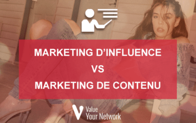 Marketing d’influence vs marketing de contenu