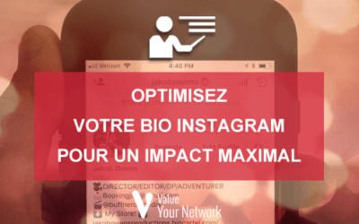 Optimisez votre bio instagram pour un impact maximal