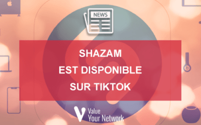 Shazam est disponible sur TikTok