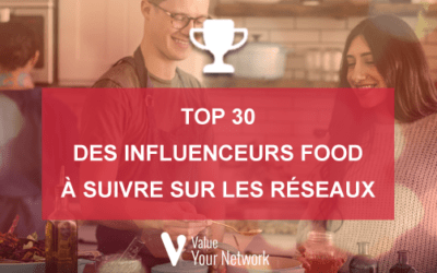 Top 30 des influenceurs food à suivre sur les réseaux sociaux