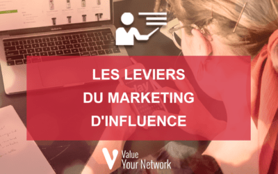 Les leviers du marketing d’influence