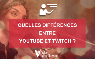 Quelles différences entre YouTube et Twitch ?