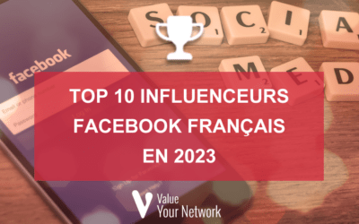 Top 10 French Facebook influencers in 2023