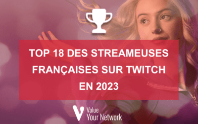 Top 18 streameuses françaises sur Twitch en 2023