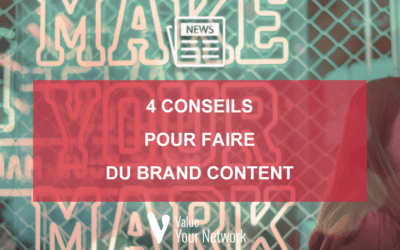 4 tips for Brand Content