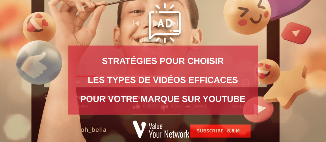 Stratégies pour choisir les types de vidéos efficaces pour votre marque sur YouTube