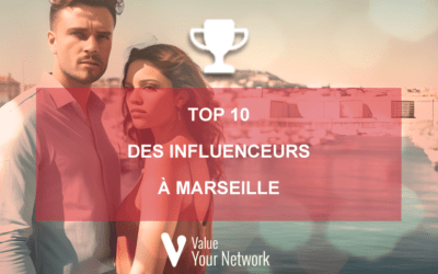 Top 10 influencers in Marseille