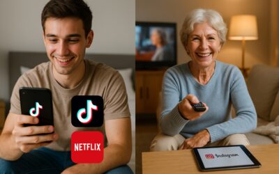TikTok, Netflix, Instagram : qui en est vraiment accro ? Les jeunes ou les seniors ?