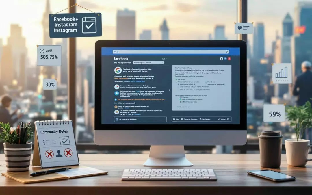 Facebook et Instagram misent sur les notes de communauté : une nouvelle arme anti-désinformation ?
