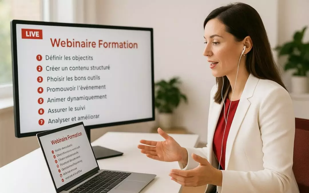 Découvrez comment créer un webinaire formation efficace en 7 étapes simples