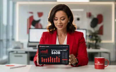 YouTube révèle ses revenus record de 60 milliards de dollars en 2025