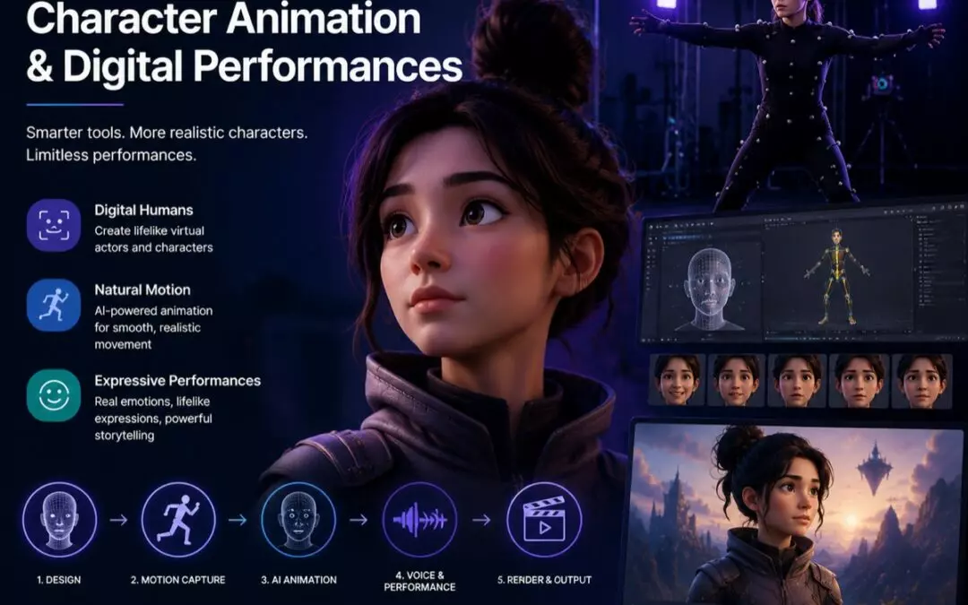 How AI Is Transforming Character Animation and Digital Performances