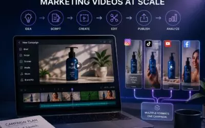 Best AI Tools for Creating Marketing Videos at Scale in 2026