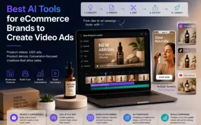 Las mejores herramientas de IA para que las marcas de ecommerce creen anuncios en vídeo en 2026